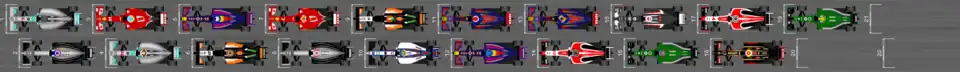 Schéma de la troisième séance d'essais libres du Grand Prix d'Australie 2014