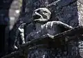 Mort hurlante sur l'église Notre-Dame.