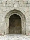 Portail de l'église.