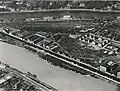 Marché de gros dans la Presqu'Ile de Perrache (vers 1955-1961)
