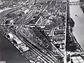Marché de gros dans la Presqu'Ile de Perrache (vers 1955-1961)