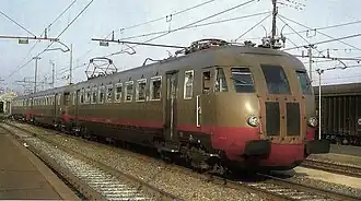 Automotrice ALe 540.020, de la seconde série.