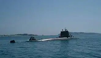 La Perle, rade de Toulon, mai 2000.