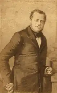 Portrait de Cavour jeune