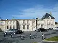 Façade arrière de l'hôtel de Cheusses (côté arsenal).