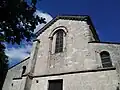 Façade de l'abbaye.