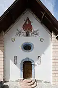 La chapelle des Pénitents, sur le côté de l’église.
