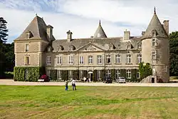 La façade principale, de style Renaissance.