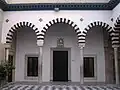 Façade ouest du patio.