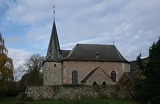 Vue générale de la façade sud