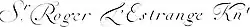 signature de Roger L'Estrange