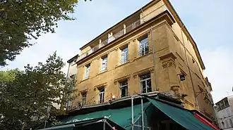 Hôtel de Gantès (1660) à Aix, construit par François de Gantès.