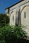 Façade sud avec échauguette.