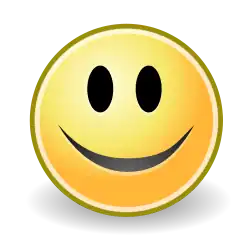 un smiley symbolisé par GERTY.
