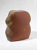 Face, Hayashi Yasuo, grès, englobe, 1973.