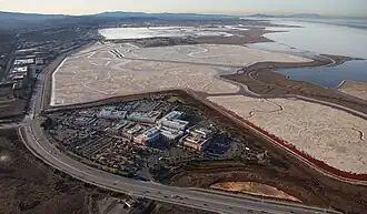 Facebook Headquarters en 2011, de Menlo Park, au bord de la baie de San Francisco.
