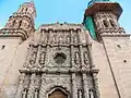 Façade de la cathédrale Notre-Dame-de-l'Assomption de Zacatecas (Mexique).