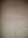 Liste des postes à facturer avec chiffrage (équivalent d'un devis).