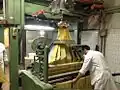 Le tréfilage dans une entreprise de Gragnano.