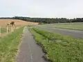 Piste cyclable de Véel à Fains.