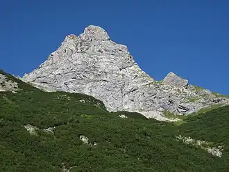 Vue depuis le sud.