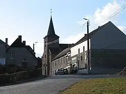 Le quartier de l'église.
