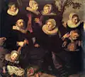 Portrait de famille dans un paysage, v.1620, huile sur toile, 151&nbsp;x 163,6&nbsp;cm (Vicomte Boyne, Bridgnorth - Shropshire).