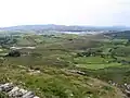 Vue sur la Baie de Mulroy en direction de Loughsalt Mountain depuis le  Lurgacloughan.
