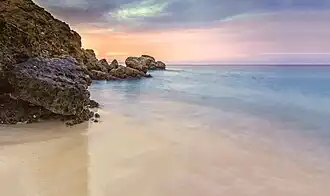 Plage de l'île Farasan.
