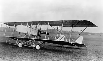 Vue de l'avion.