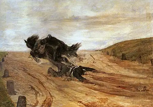 L'Homme qui a perdu son étrier (1881)Galerie d'Art moderne (Florence)
