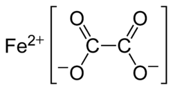 Image illustrative de l’article Oxalate de fer(II)