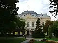 L'Hôtel Fekete Sas (« l'Aigle noir »), à Hódmezővásárhely