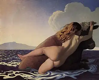L'Enlèvement d'Europe (Vallotton), 1908