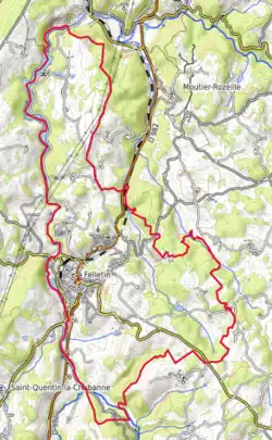 Carte topographique