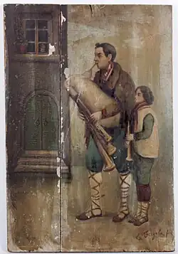 E. Fergola (XIXe&nbsp;siècle), Joueurs de zampogna et de cialamella