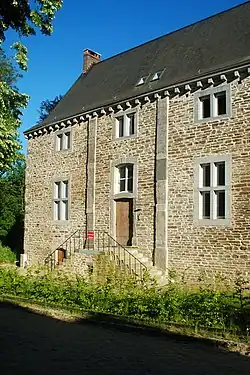 Le corps de logis.