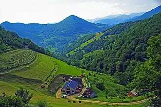 Ferme de moyenne montagne.