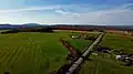 Ferme en bordure de la route 222/243
