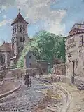 Les promeneurs dans la rue
