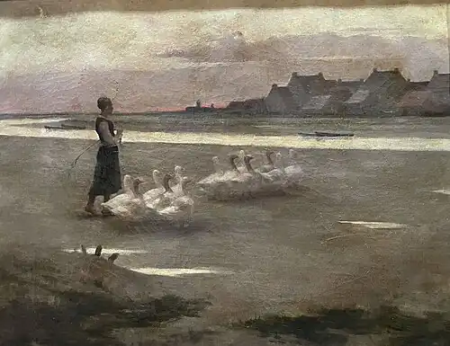 Gardeuse d'oie.
