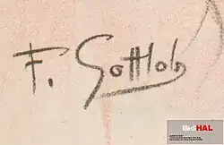 signature de Fernand-Louis Gottlob