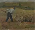 Travaux des champs peints par Fernand Stiévenart