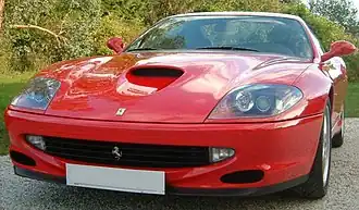 550 Maranello, vue avant.