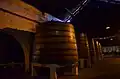 Foudres en bois de chêne de 72&nbsp;875&nbsp;litres.