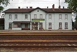 Image illustrative de l’article Gare de Fertőszentmiklós
