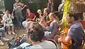 Groupe de musiciens traditionnels du Berry.