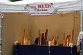 Stand d'un facteur de flûtes à bec.