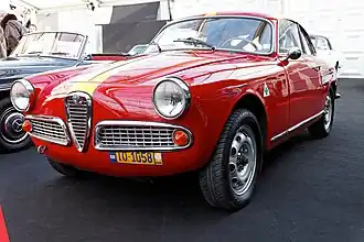 Alfa Romeo Giulietta (1954).