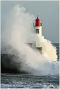 Feu de la jetée Saint-Nicolas.